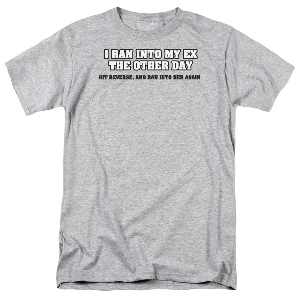 I Ran Into Her - Short Sleeve Adult 18 - 1 - Athletic Heather T-shirt