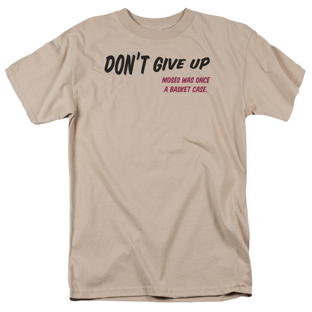 Dont Give Up - Short Sleeve Adult 18 - 1 - Sand T-shirt