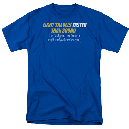 Faster Than Sound - Short Sleeve Adult 18 - 1 - Royal Blue T-shirt