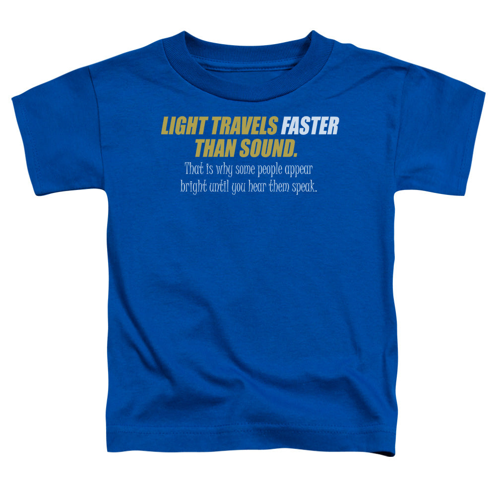 Faster Than Sound - Short Sleeve Toddler Tee - Royal Blue T-shirt