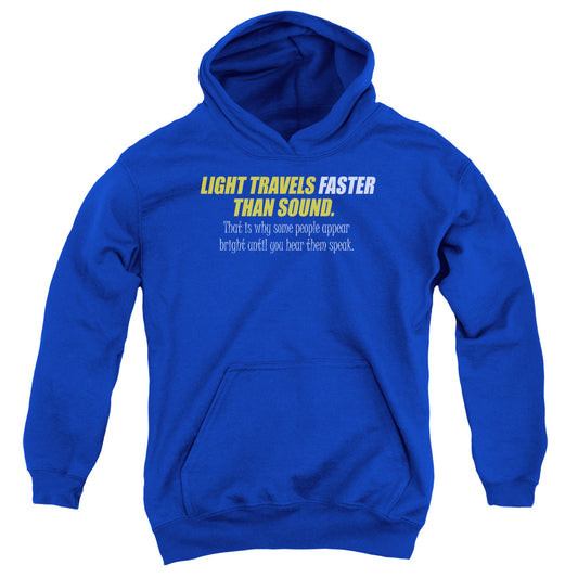 Faster Than Sound - Youth Pull-over Hoodie - Royal