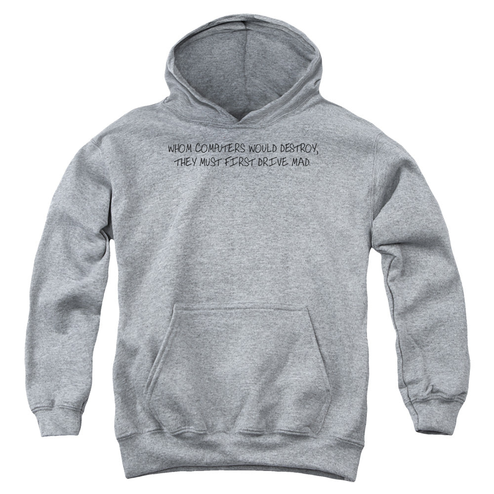 First Drive Mad - Youth Pull-over Hoodie - Heather