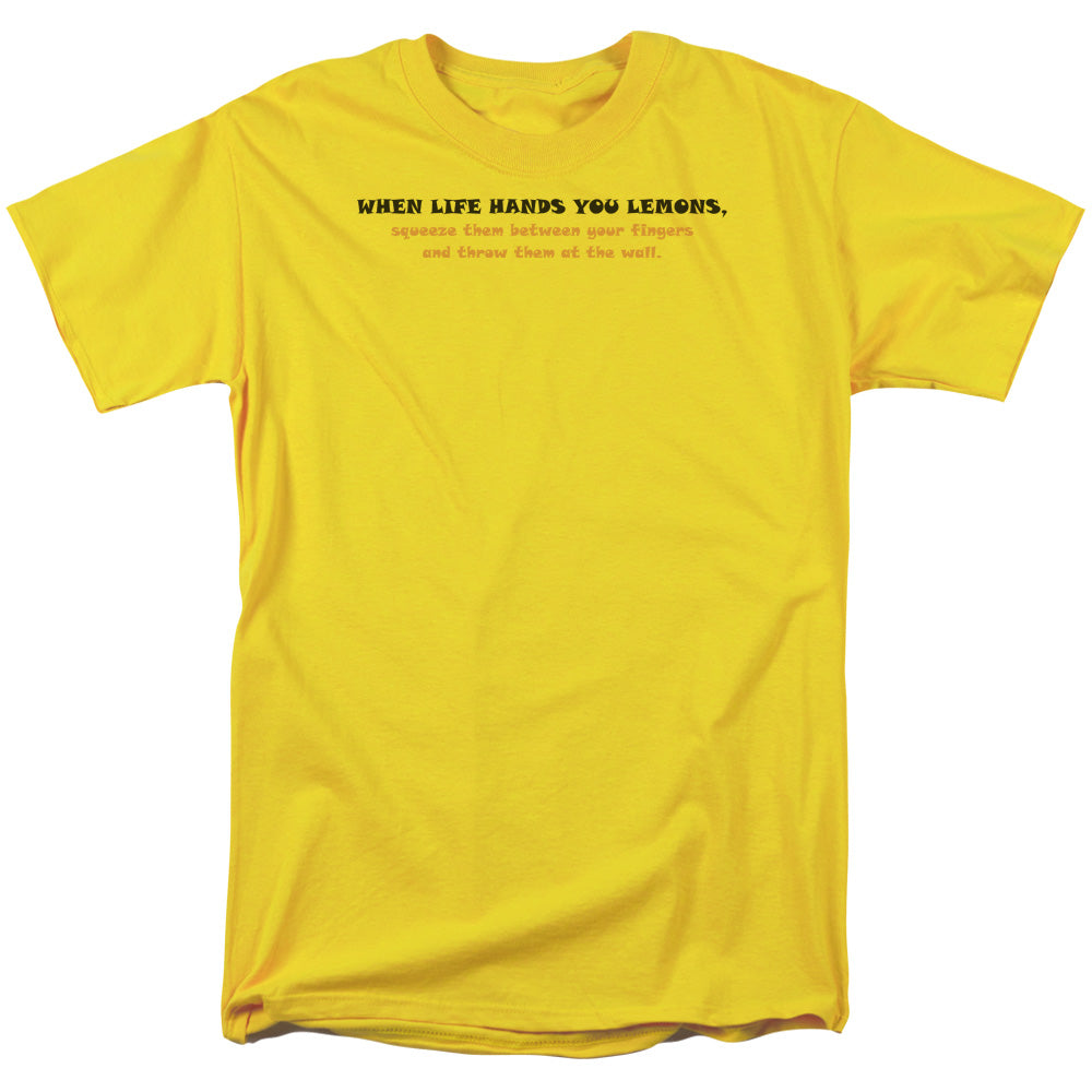 Life Hands You Lemons - Short Sleeve Adult 18 - 1 - Yellow T-shirt