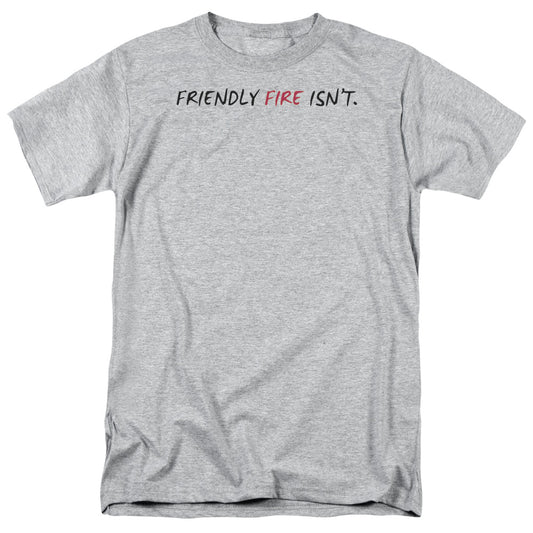 Friendly Fire Isnt - Short Sleeve Adult 18 - 1 - Athletic Heather T-shirt
