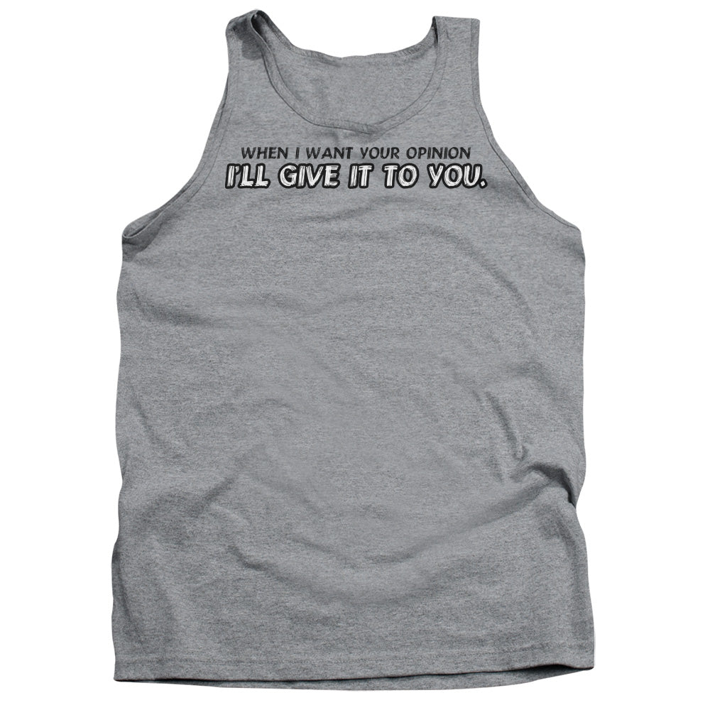 Your Opinion - Adult Tank - Athletic Heather