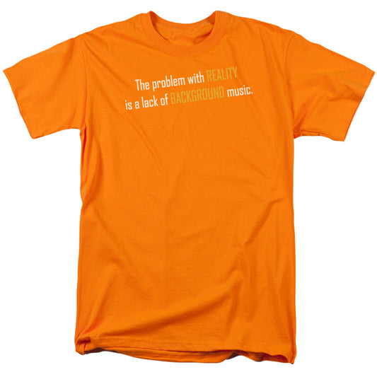 Problem With Reality - Short Sleeve Adult 18 - 1 - Orange T-shirt