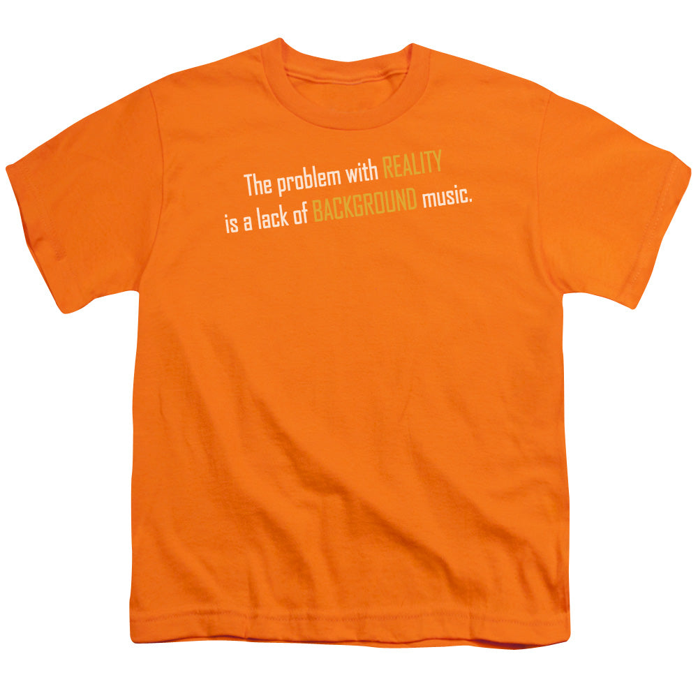 Problem With Reality - Short Sleeve Youth 18 - 1 - Orange T-shirt