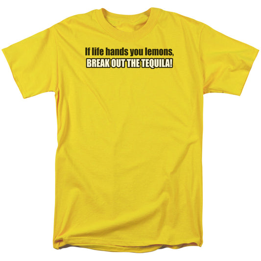 Tequila - Short Sleeve Adult 18 - 1 - Yellow T-shirt