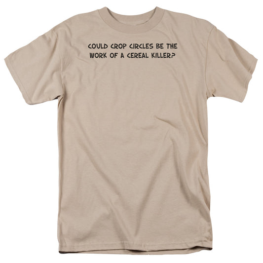 Cereal Killer - Short Sleeve Adult 18 - 1 - Sand T-shirt