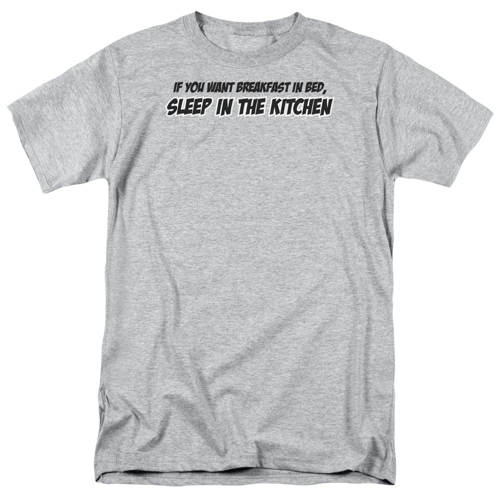 Breakfast In Bed - Short Sleeve Adult 18 - 1 - Athletic Heather T-shirt