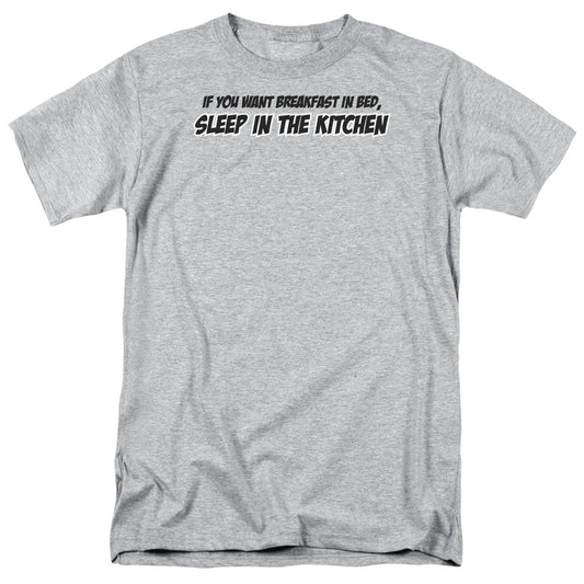 Breakfast In Bed - Short Sleeve Adult 18 - 1 - Athletic Heather T-shirt