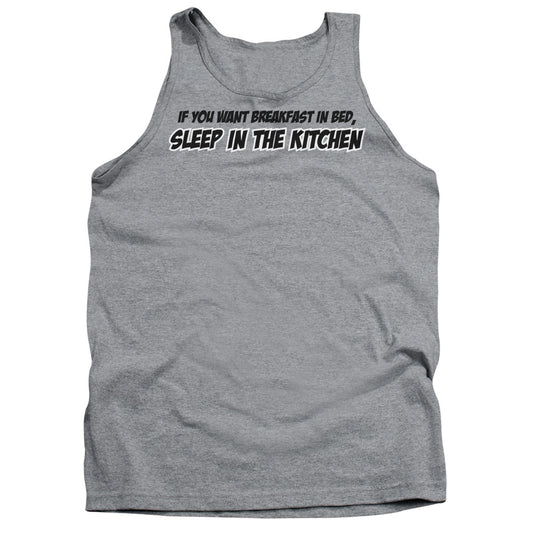 Breakfast In Bed - Adult Tank - Athletic Heather