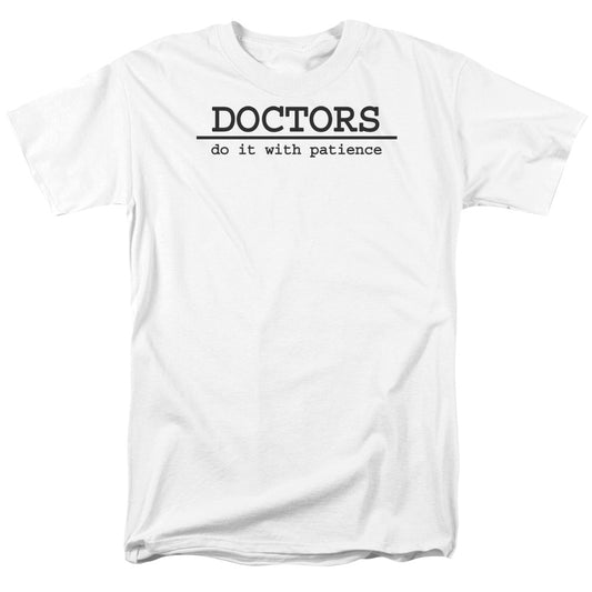 Doctors Do It - Short Sleeve Adult 18 - 1 - White T-shirt