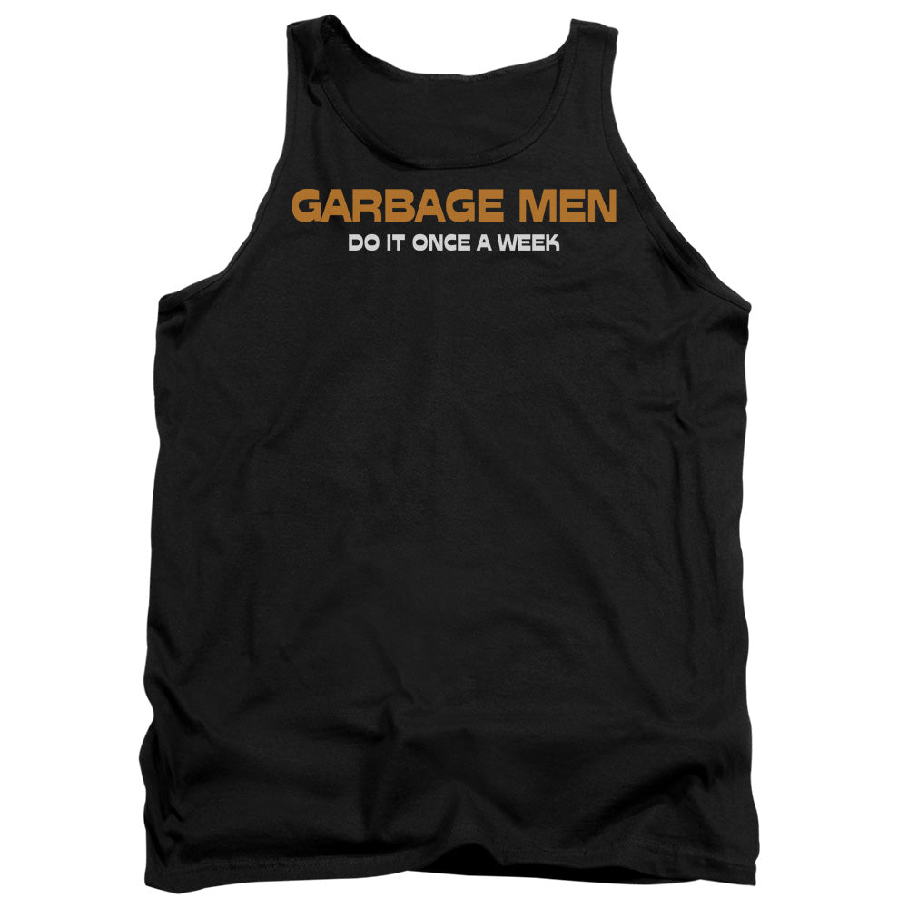 Garbage Men Do It - Adult Tank - Black