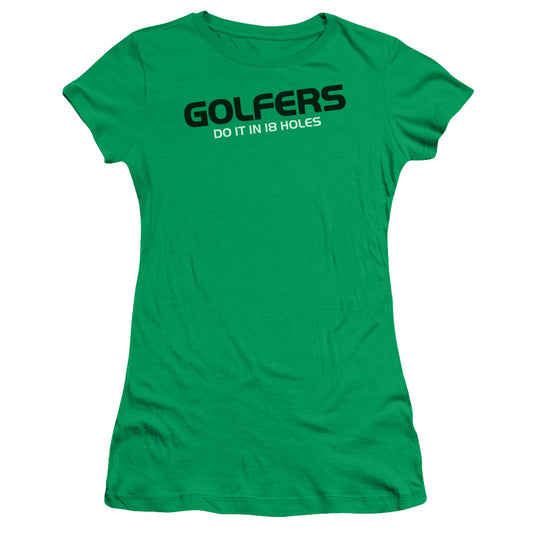GOLFERS DO IT -   JUNIOR SHEER - KELLY GREEN T-Shirt
