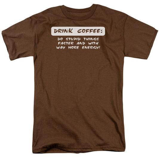 Drink Coffee - Short Sleeve Adult 18 - 1 - Coffee T-shirt