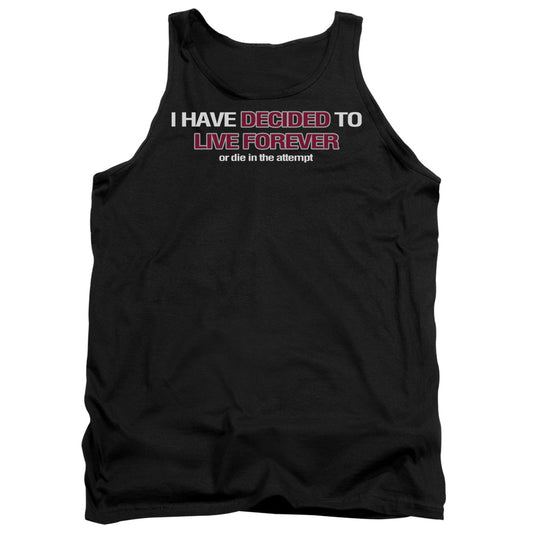 Live Forever - Adult Tank - Black