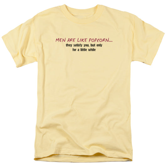 Men Like Popcorn - Short Sleeve Adult 18 - 1 - Banana T-shirt
