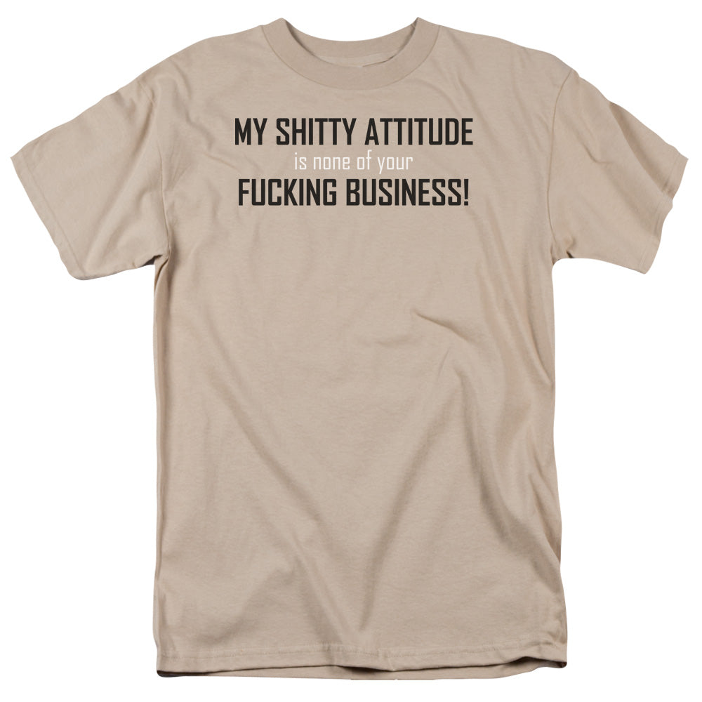 My Attitude - Short Sleeve Adult 18 - 1 - Sand T-shirt