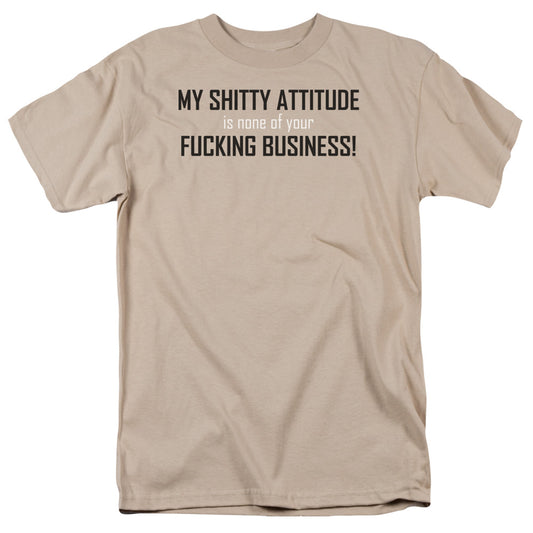 My Attitude - Short Sleeve Adult 18 - 1 - Sand T-shirt