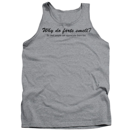 Why Do Farts Smell - Adult Tank - Athletic Heather