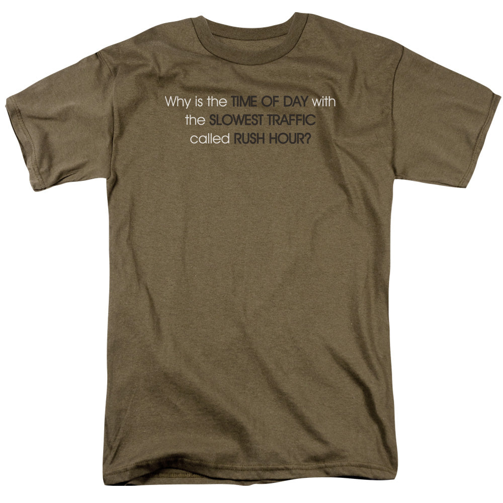 Rush Hour - Short Sleeve Adult 18 - 1 - Safari Green T-shirt