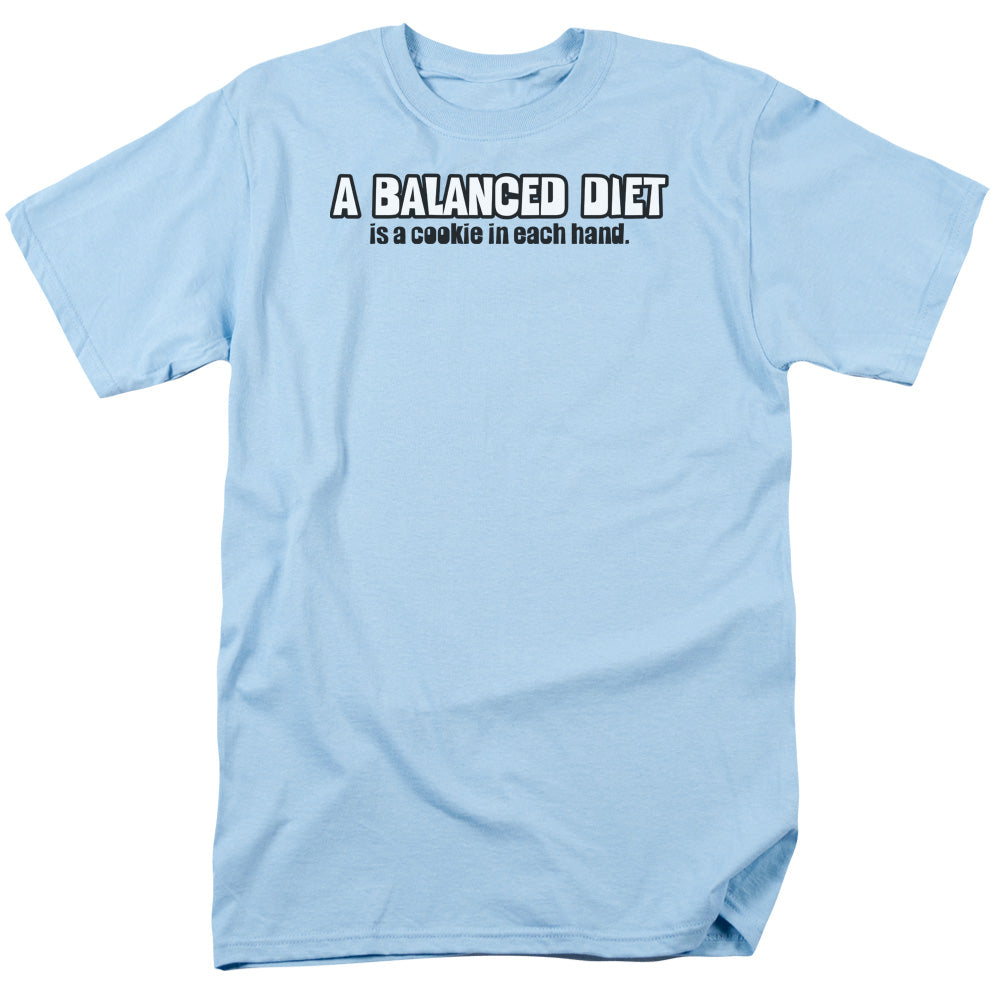 Balanced Diet - Short Sleeve Adult 18 - 1 - Light Blue T-shirt