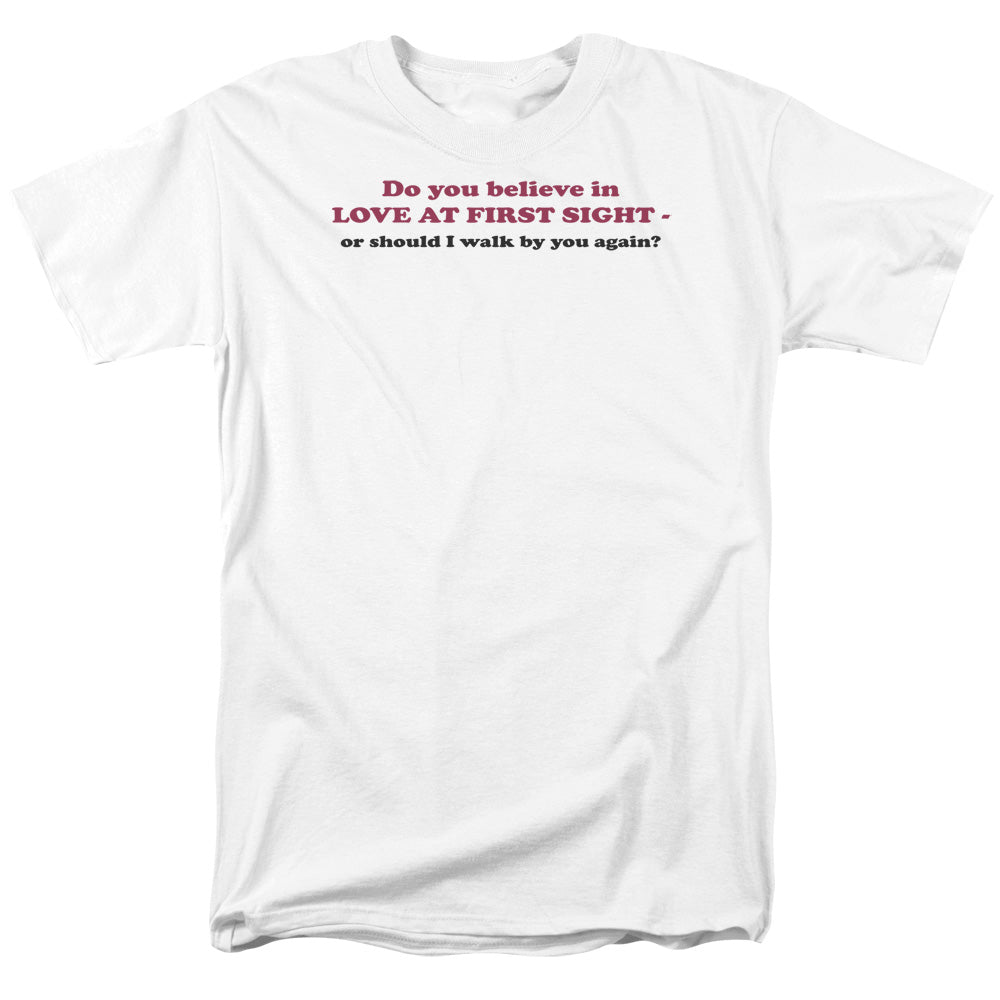 Love At First Sight - Short Sleeve Adult 18 - 1 - White T-shirt