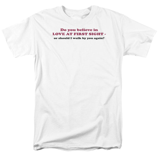 Love At First Sight - Short Sleeve Adult 18 - 1 - White T-shirt