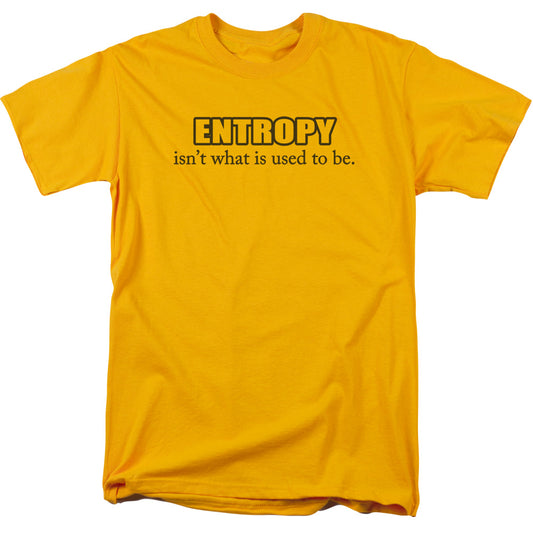 Entropy - Short Sleeve Adult 18 - 1 - Gold T-shirt