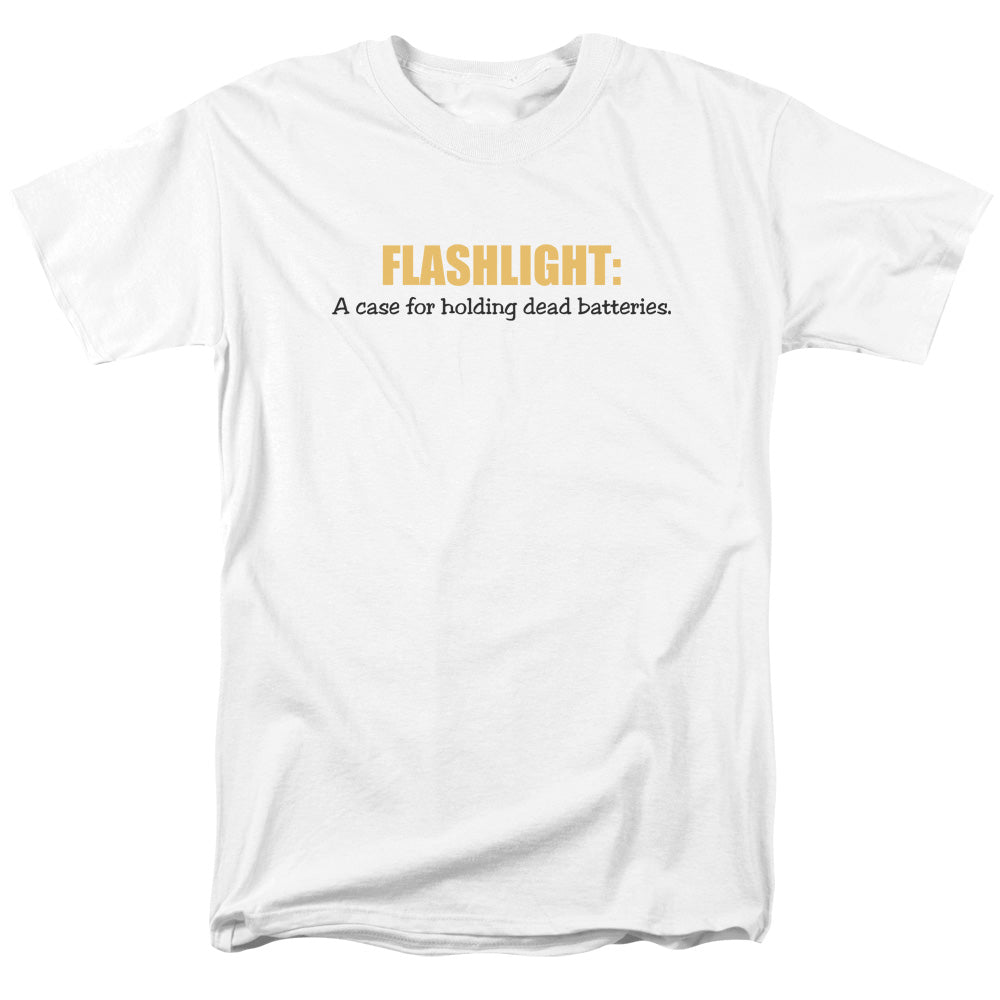 Flashlight - Short Sleeve Adult 18 - 1 - White T-shirt