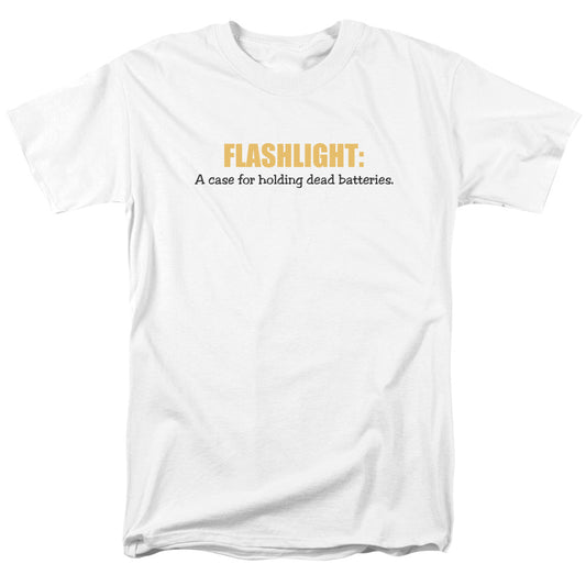 Flashlight - Short Sleeve Adult 18 - 1 - White T-shirt