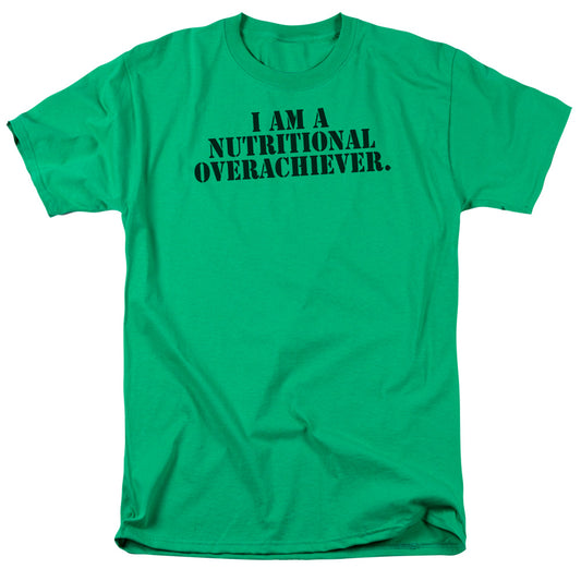Nutritional Overachiever - Short Sleeve Adult 18 - 1 - Kelly Green T-shirt
