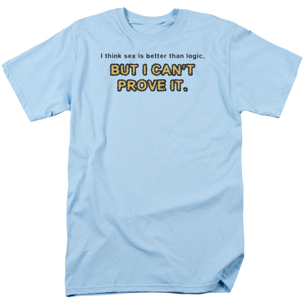 Sex And Logic - Short Sleeve Adult 18 - 1 - Light Blue T-shirt