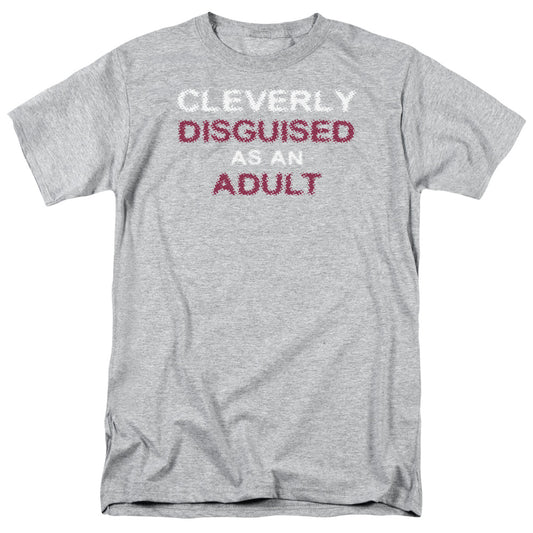 Cleverly Disguised - Short Sleeve Adult 18 - 1 - Athletic Heather T-shirt
