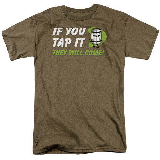 If You Tap It - Short Sleeve Adult 18 - 1 - Safari Green T-shirt