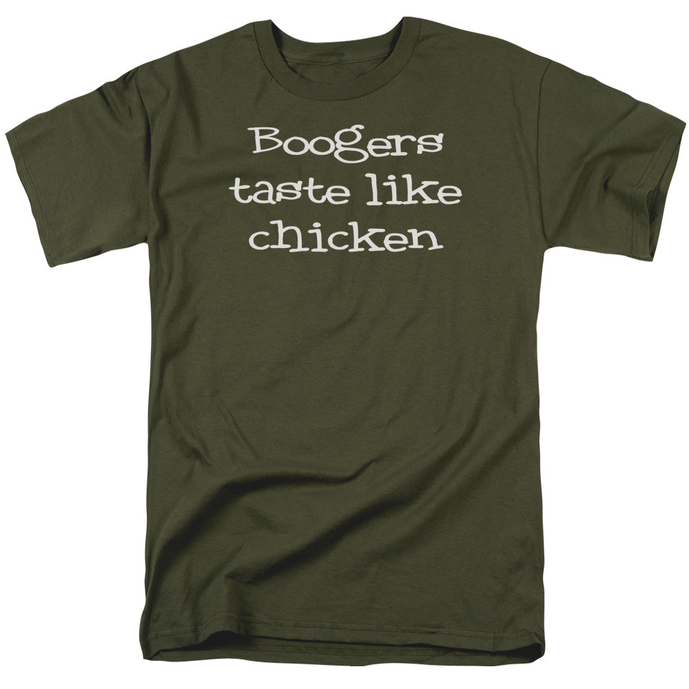 Boogers - Short Sleeve Adult 18 - 1 - Military Green T-shirt