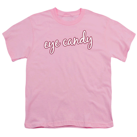 Eye Candy - Short Sleeve Youth 18 - 1 - Pink T-shirt