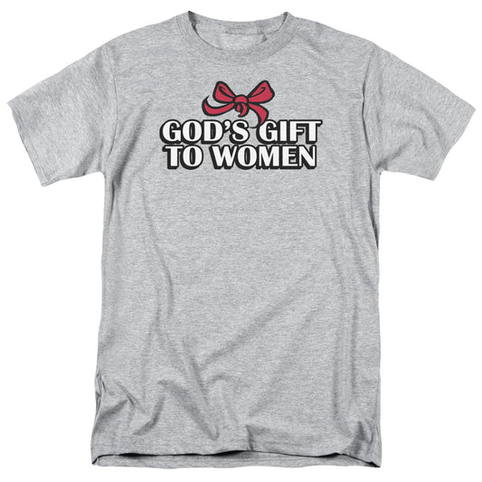 Gods Gift - Short Sleeve Adult 18 - 1 - Athletic Heather T-shirt