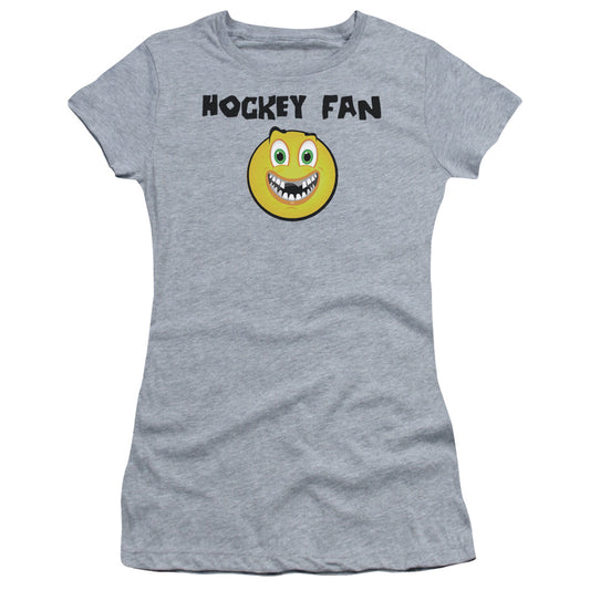 Hockey Fan - Short Sleeve Junior Sheer - Athletic Heather T-shirt