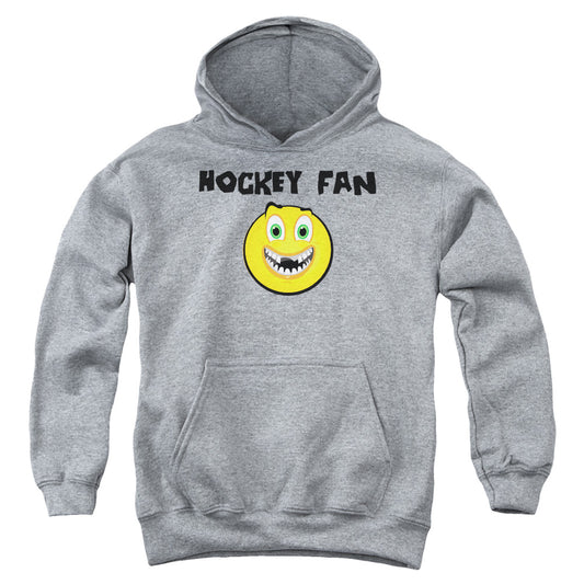 Hockey Fan - Youth Pull-over Hoodie - Heather