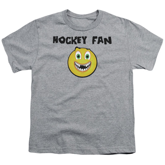 Hockey Fan - Short Sleeve Youth 18 - 1 - Athletic Heather T-shirt