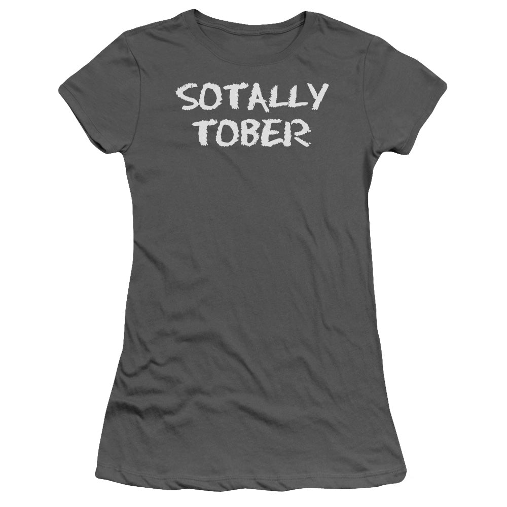Sotally Tober - Short Sleeve Junior Sheer - Black T-shirt