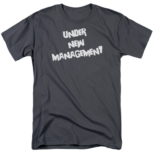 New Management - Short Sleeve Adult 18 - 1 - Charcoal T-shirt