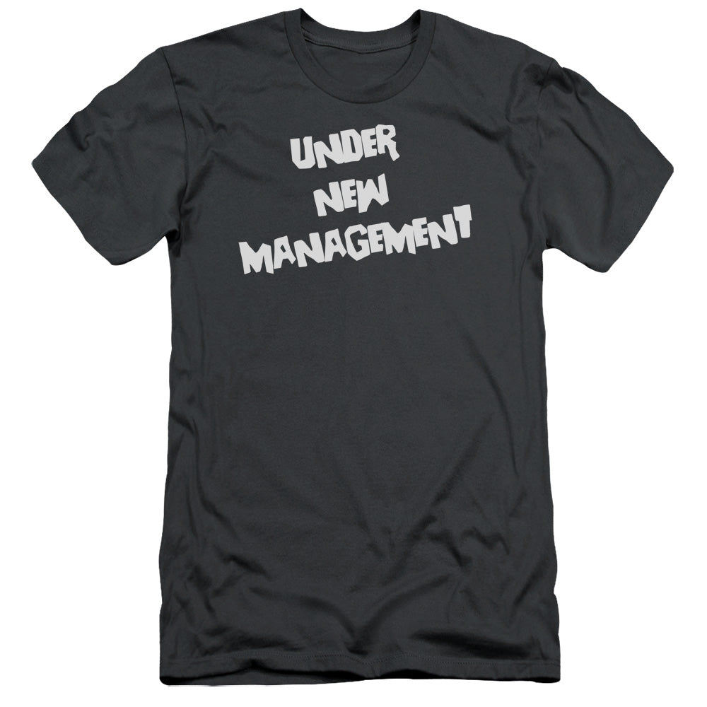 New Management - Short Sleeve Adult 30 - 1 - Charcoal T-shirt