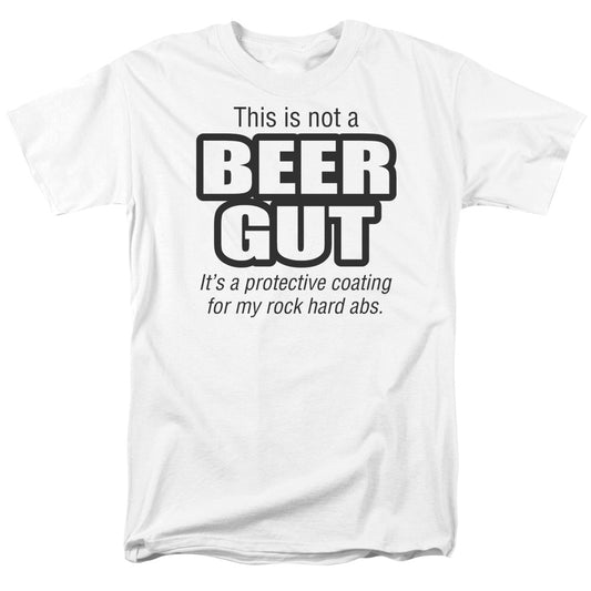 Not A Beer Gut - Short Sleeve Adult 18 - 1 - White T-shirt