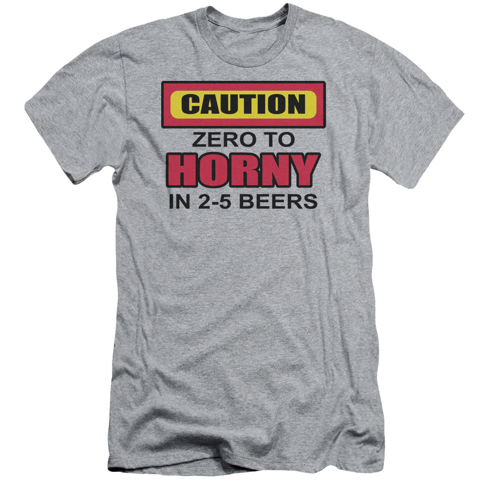 Zero To Horny - Short Sleeve Adult 30 - 1 - Athletic Heather T-shirt