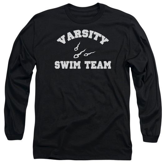 Varsity Swim Team - Long Sleeve Adult 18 - 1 - Black T-shirt