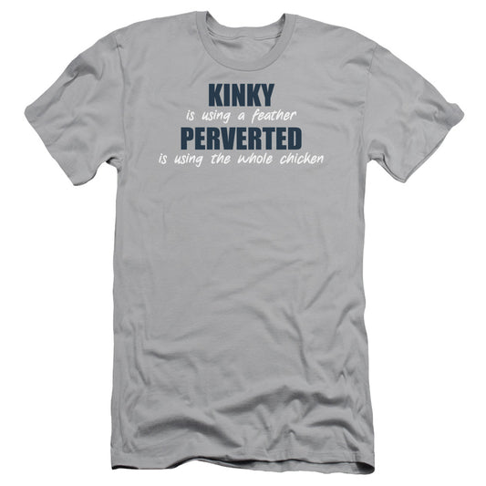 Kinky Perverted - Short Sleeve Adult 30 - 1 - Silver T-shirt