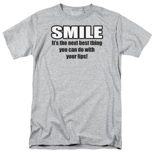 Smile - Short Sleeve Adult 18 - 1 - Athletic Heather T-shirt